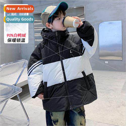 Childrens clothing boys winter down jacket Yanqi 2023 new mi