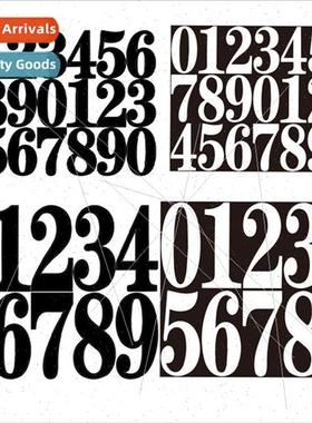 Vinyl PVC mailbox address number door plate waterproof oilpr