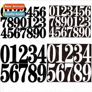 address number door Vinyl waterproof mailbox plate oilpr PVC