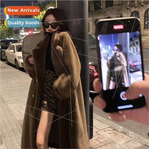 Fur Fur One Coat Women 2023 Winter New Long Thickened Fur Co