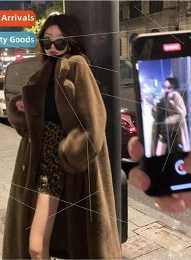 Fur Fur One Coat Women 2023 Winter New Long Thickened Fur Co