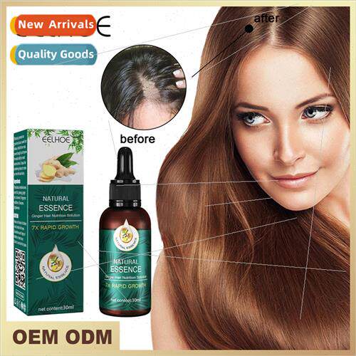 Ginger Hair Oil Repair Hair Follicles Hair Growth Smooth Smo
