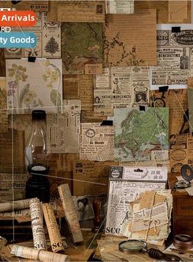 Background material paper vintage album series literary hand