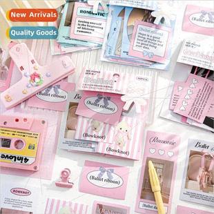 Teenage pack Diary Series literary Copperplate ins sticker