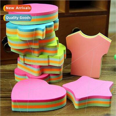 Cute creative stationery modeling creative sticky notes colo