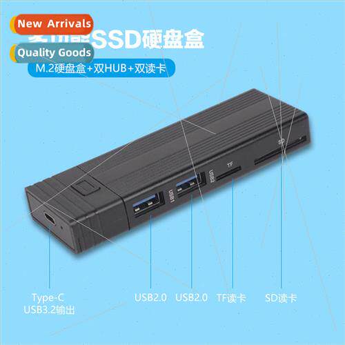 M.2 nvme NGFF dual protocol multi-function card reader USBHU