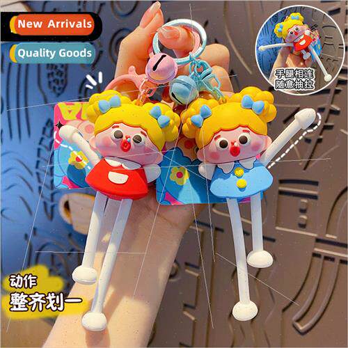stch Maruko head Yuna quirky doll keychain pendant cartoon k