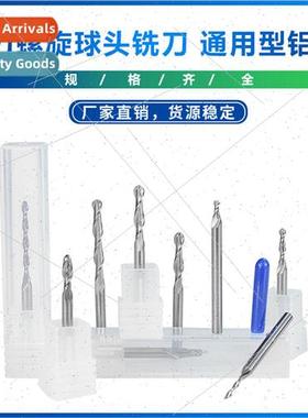 New 2-flute helical ball end milling cutter General-purpose