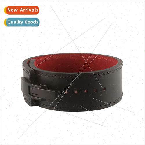 Cowhide sports weightlifting belt squatting hard pulling fit