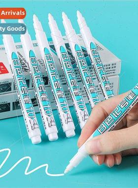 GN801 White Marking Pen 1mm Quick Drying Waterproof Industri