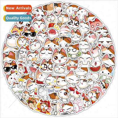 100 cartoon jiji cat stickers cell phone case luggage scoote
