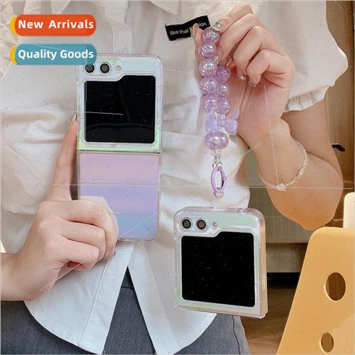 适用 Samsung galaxyFlip5 dazzle color phantom shield case fo