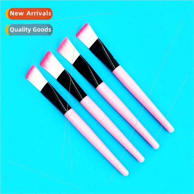 White Rod Mask Brush Soft Hair Beauty Brush Fashion Makeup B