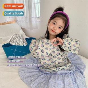 and fall girls clothing baby the spring Childrens Korean