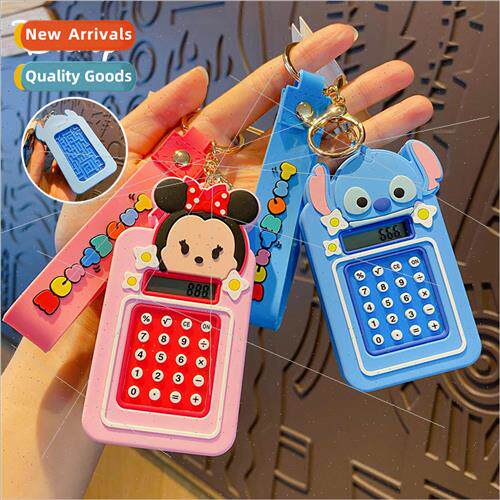 cartoon Minnie calculator multifunctional keychain pendant e