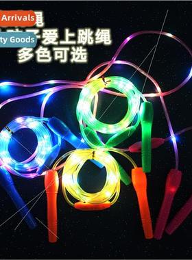 Cartoon luminous jump rope flash rope l colorful glow-in-the