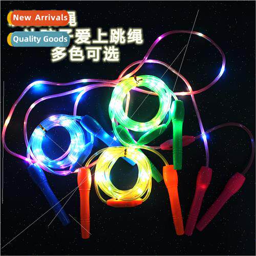 Cartoon luminous jump rope flash rope l colorful glow-in-the