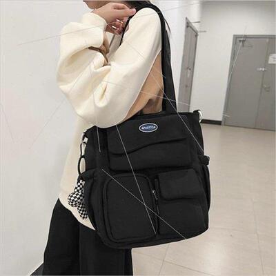 New fashion Korean casual men and women students tutorial ba