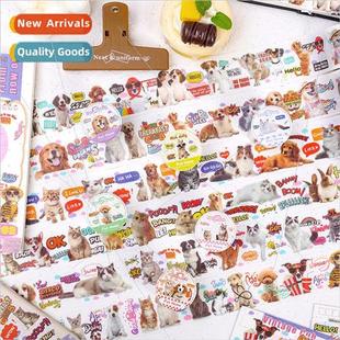 tape cute scenery house dec stickers washi handbook Pet tune