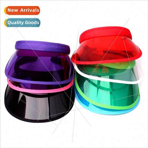 New spring and summer PVC hollow top hat adult fashion candy
