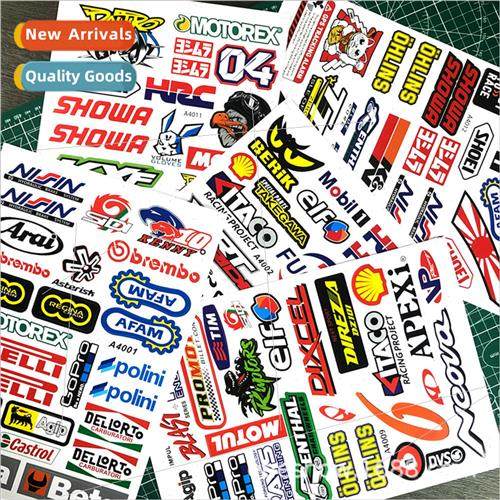 Car motorcycle stickers electric car decorative decals water