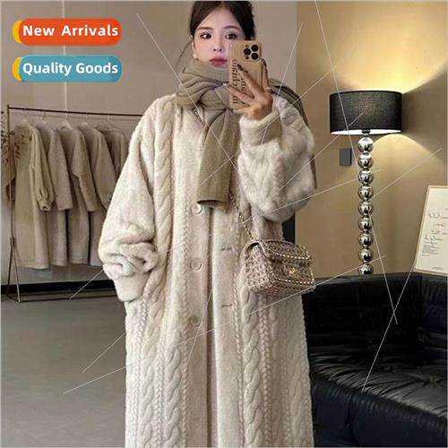 2023 fall and winter new imitation fur lazy wind ladies card