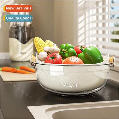 Thickened double draining basket new kitchen washbasin livin