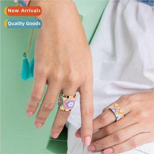 pattern antique rice New pure glasses beads handmad bohemian