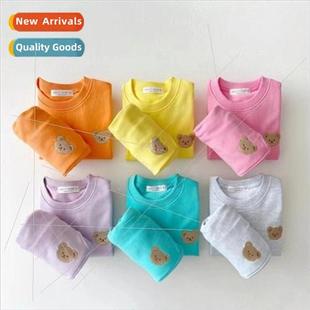 childrens fall sportswear casual the suit Korean baby