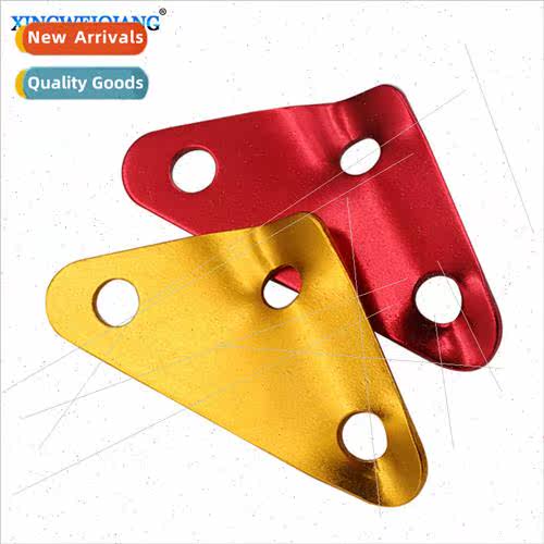 Wind rope buckle outdoor aluminum alloy triangle buckle tent