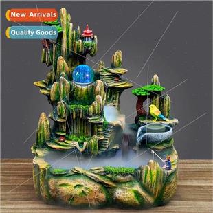 flowing water ornaments Crafts desktop wigwam 6001 factory