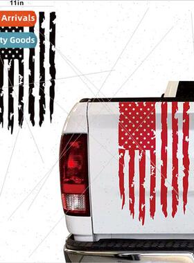 American Flag Graphic Body Decals  Flag Stripes Offroad Tail