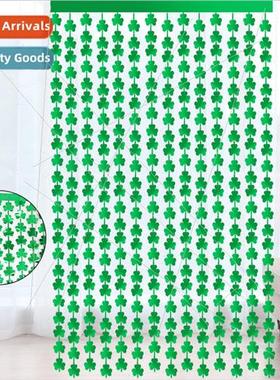 1*2M New St. Patricks Day Irish Festival Decoration Green Sh