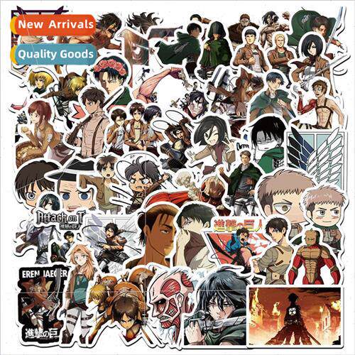 50pcs into the Japanese classic anime Attack on Titan graffi