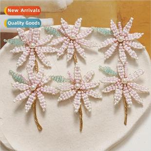 gentle wind bouquet and diy pearl winter leaves Autumn green