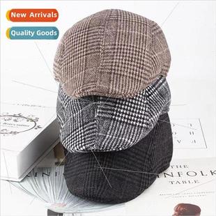 retro and cap tongue duck British mens elderly aged Middle