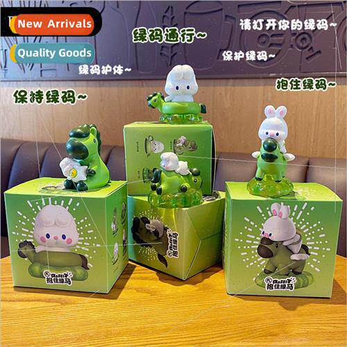 hold the green code resin ornaments cartoon nd car ornaments