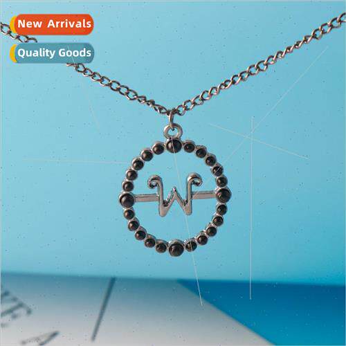 New Black Beads Wednesday Necklace Adams Necklace W Word Wom