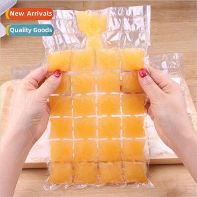 T self-sealing disposable ice bag frozen ice cube mold ice c