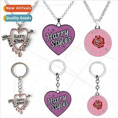 Jewelry Harry Styles Rock Band  Necklace Fine ne Love Heart