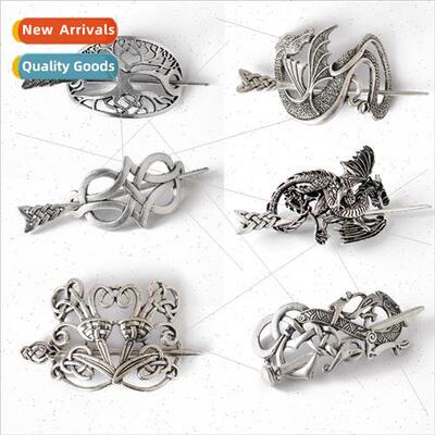 Popular hair accessories Scandinavian Viking Celtic knot hai