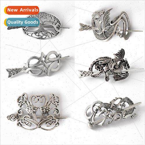 Popular hair accessories Scandinavian Viking Celtic knot hai