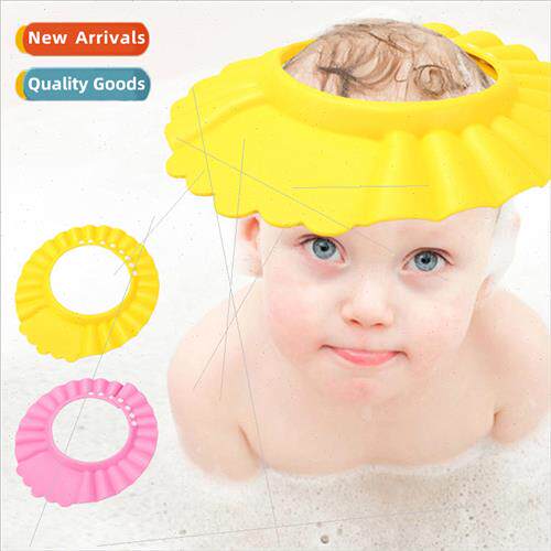 Baby shampoo cap waterproof ear protection bath cap Adjustab