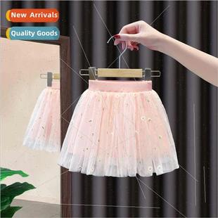 skirt fluffy girls short ski bustle Per适用mance