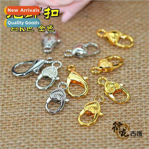DIY jewelry accessories gold white K color lobster buckle br