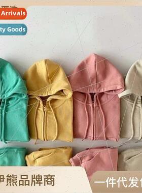 Korean  of the childrens clothing childrens spring and fall