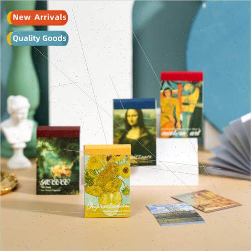 Sticker book art gallery series arts and culture vintage han