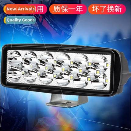 Motorcycle led headlight con spotlight strong electric troll