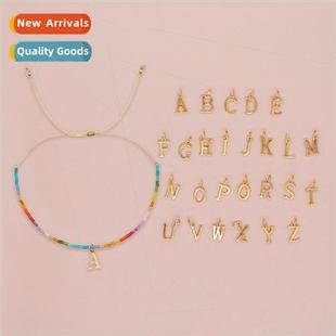 han gradient bohemian letters New beaded pendant couple