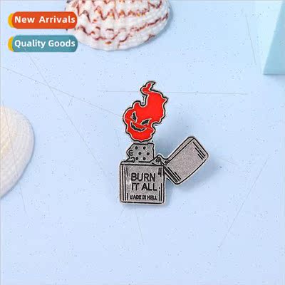 Alloy Alphabet Sentence Badge ghter Personalized Shape Lacqu